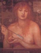Dante Gabriel Rossetti Study for Venus Verticordia (mk28) oil on canvas